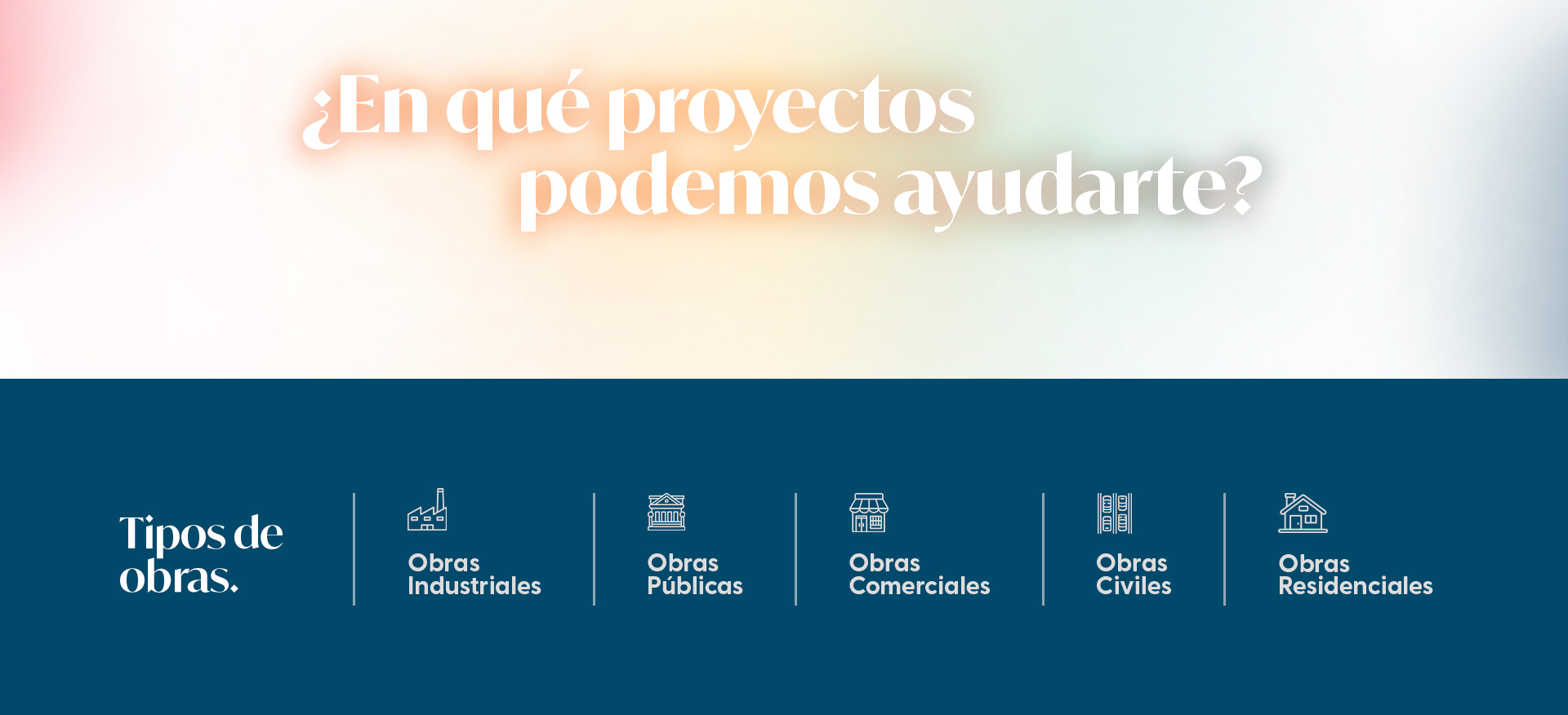 Proyectos obras